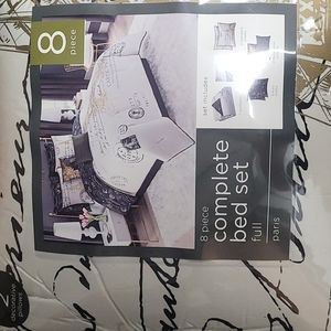 8 peice complete bed set